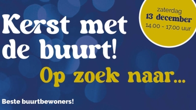 Kerst met de Buurt - 13 december 2025